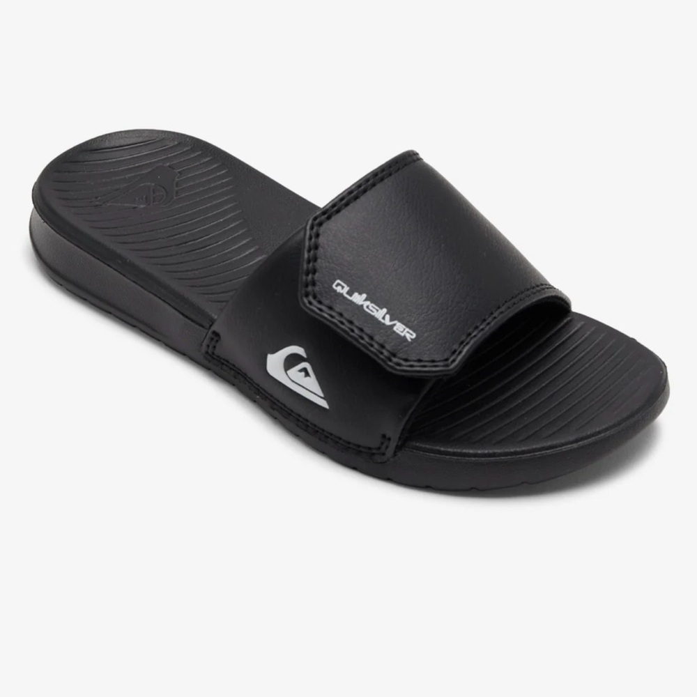 Quiksilver |  Black Coast Adjust Sandal, Size 9 NWT